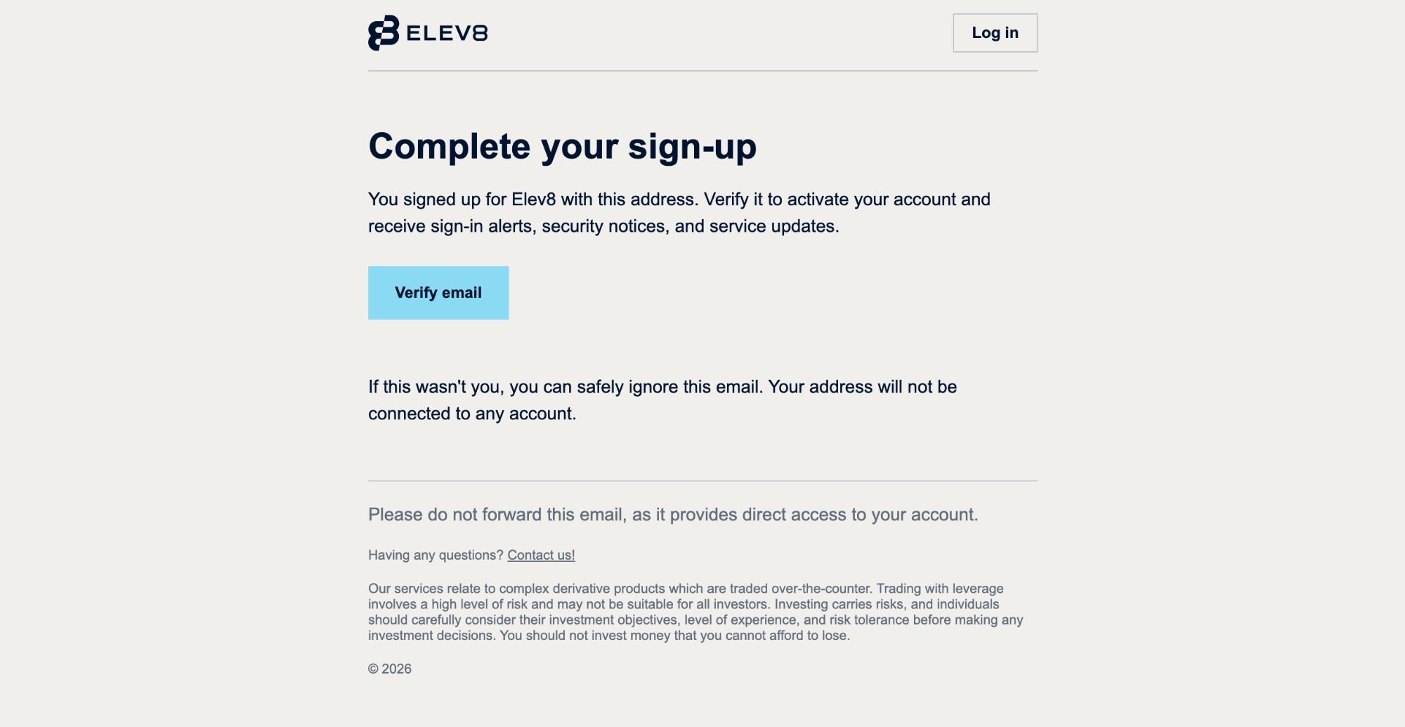 Verification Email